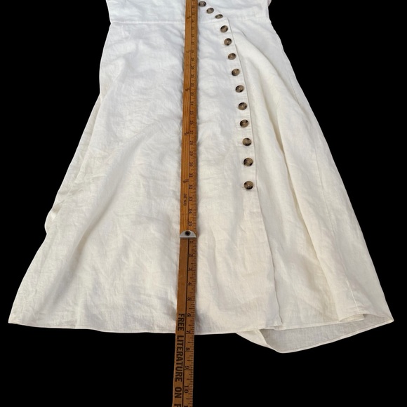 Madewell Karell Linen Blend Midi Dress - Picture 11 of 11